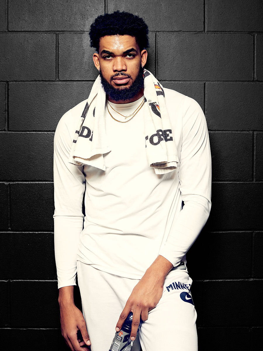 Karl Anthony Towns by Scott Council