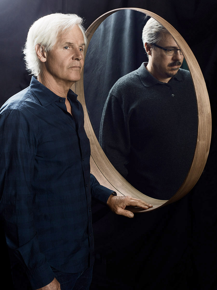 Chris Carter & Vince-Gilligan photograph by Scott Council