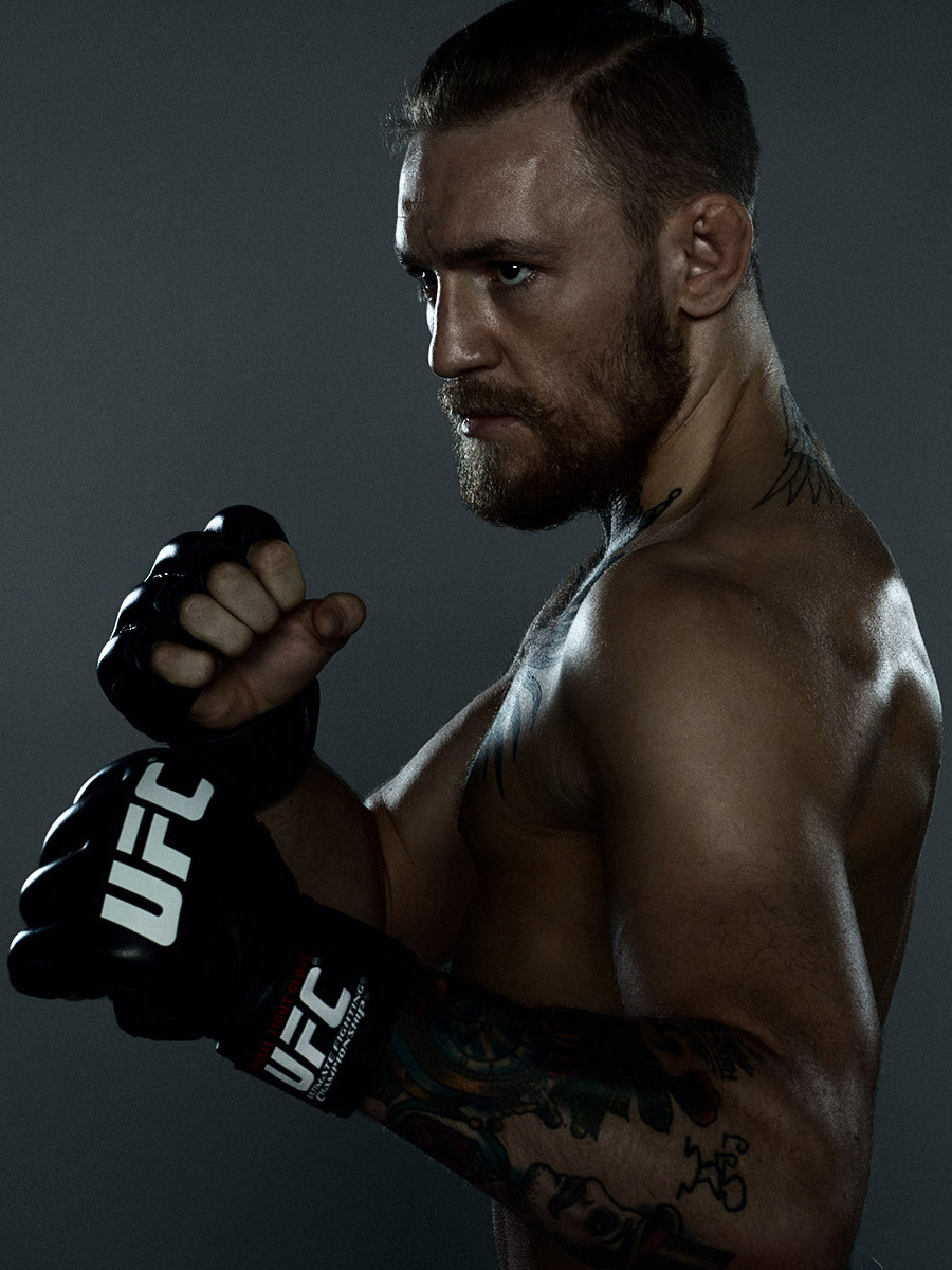 UFC fighter, Conor McGregor photographed by Scott Council