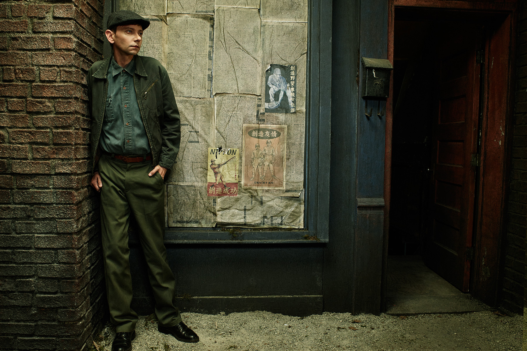 Actor DJ Qualls from the tv series, The Man in the High Castle, photographed by Scott Council