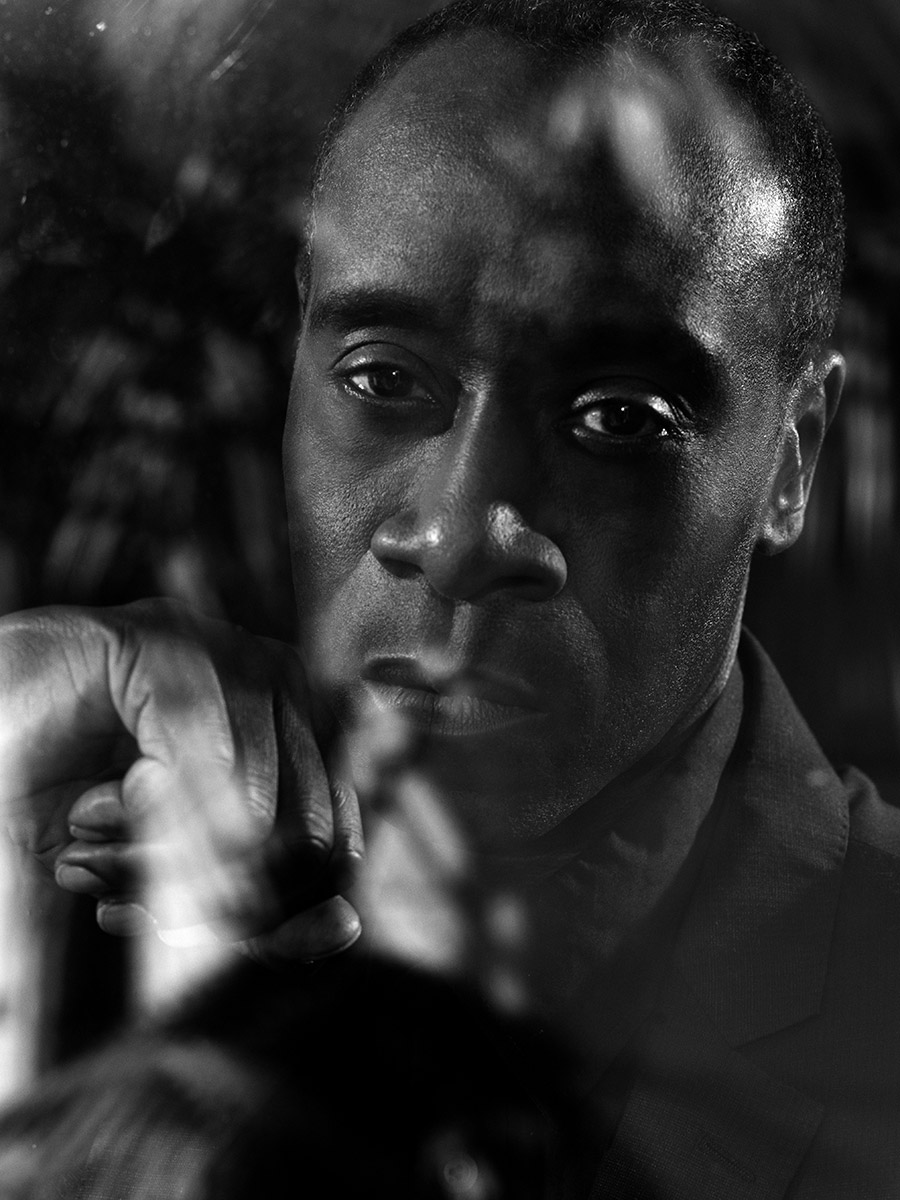Don Cheadle photographed by Scott Council