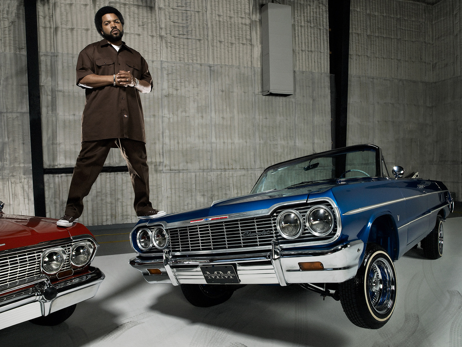 portrait of Rapper Ice Cube photographed by Scott Council