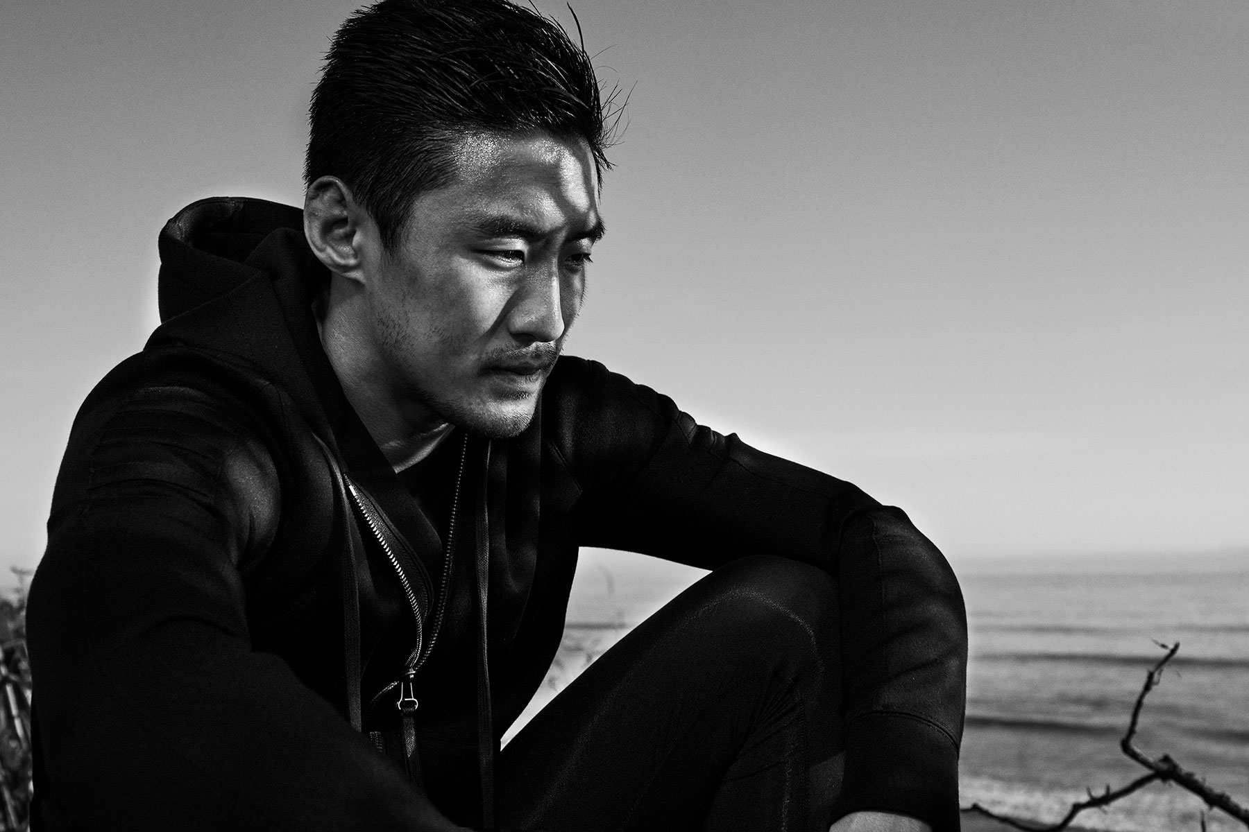 Actor and Muay Thai athlete, Jasper Jeon, film and stills by director Scott Council