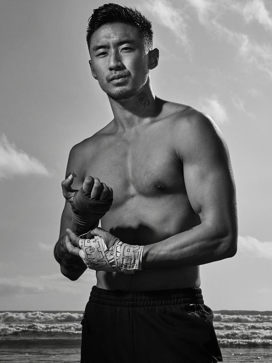 Actor and Muay Thai athlete, Jasper Jeon, film and stills by director Scott Council
