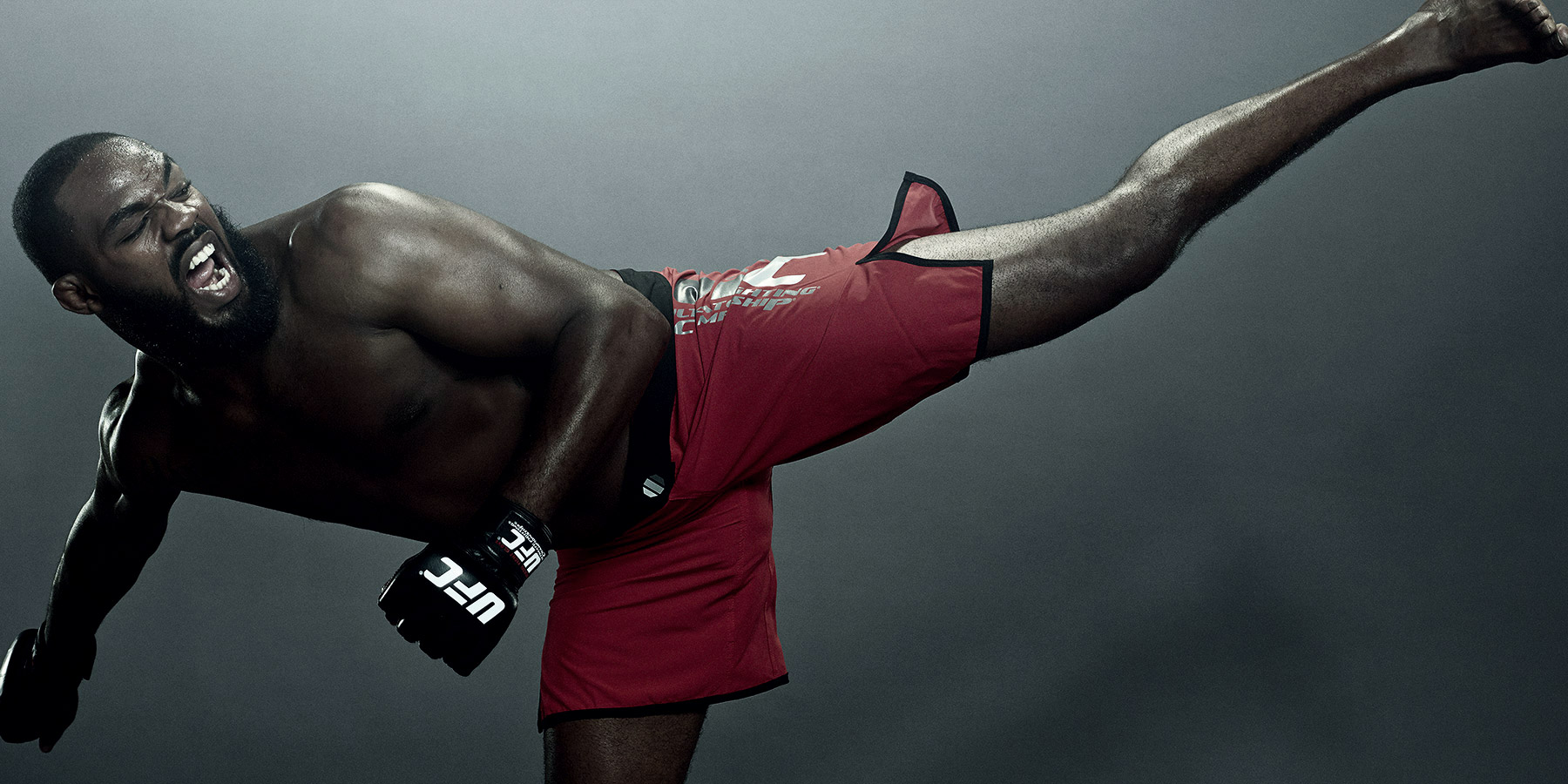 UFC fighter, Jon-Jones photographed by Scott Council
