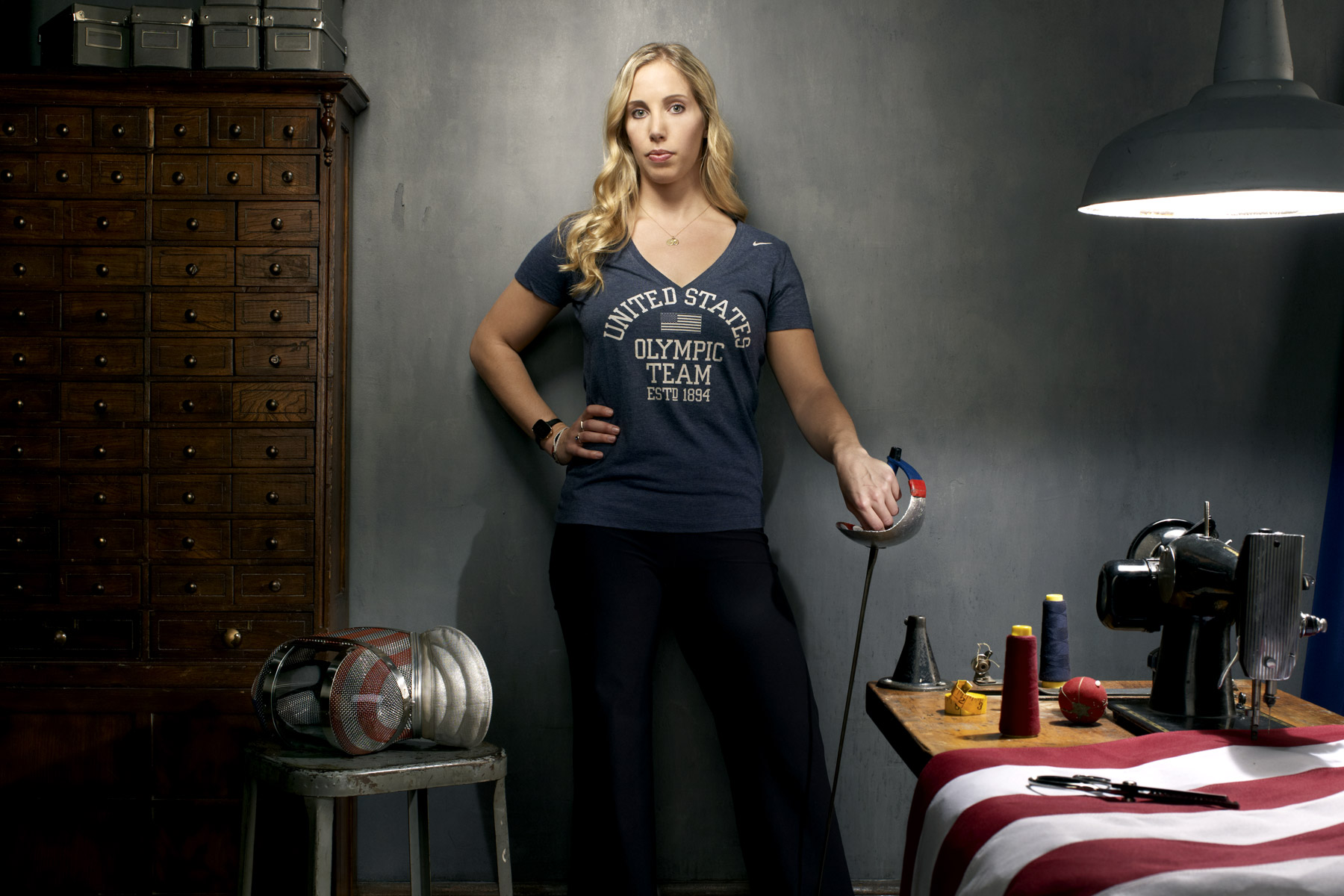 Mariel Zagunis, US Olympic athlete, photographed by Scott Council