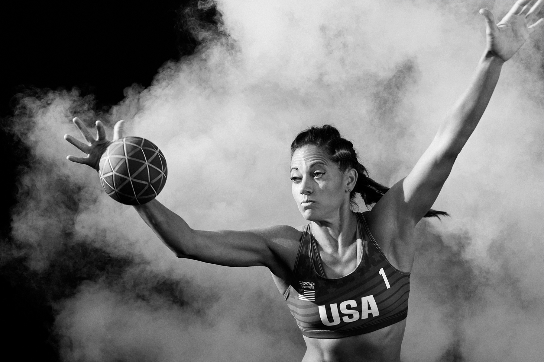 USA Womens Beach Handball photographs by Scott Council