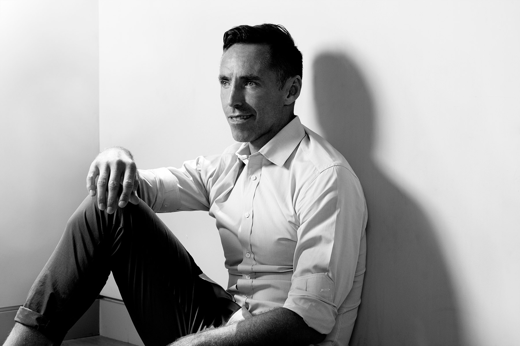 Portrait of Steve Nash photographed by Scott Council